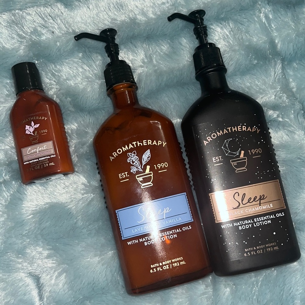 Bath & Body Works Aromatherapy Body Lotions